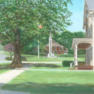 Main Street Monument - Original Canvas