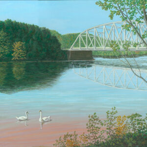 The Silver Bridge - Original Canvas