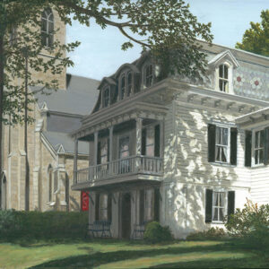 Balcony House - Original Canvas