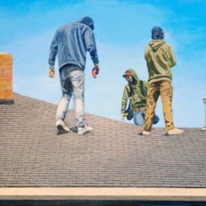 Roofers - Original Canvas
